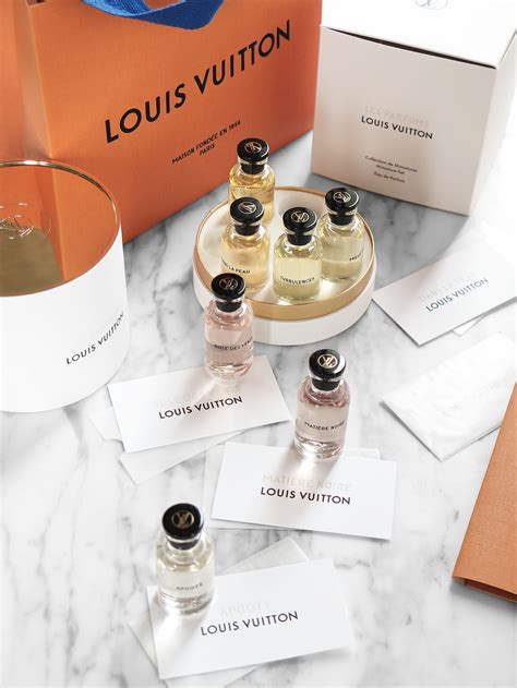 Louis Vuitton perfume miniature set